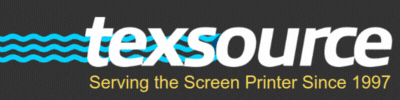 Texsource screen printing supplies Texsource logo